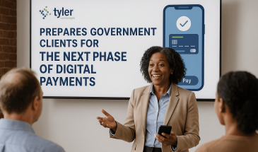 tyler technologies government payments modernization